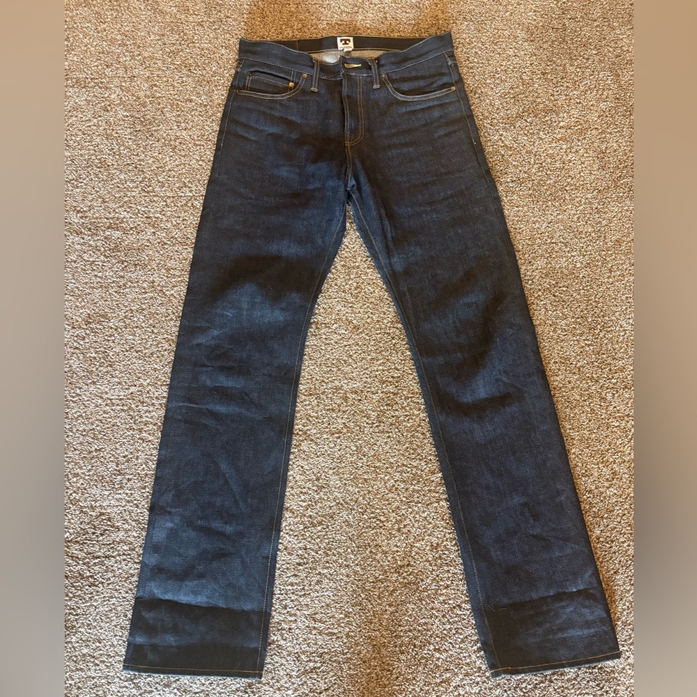 Tellason Ankara Straight Fit 16.5 oz selvedge jeans